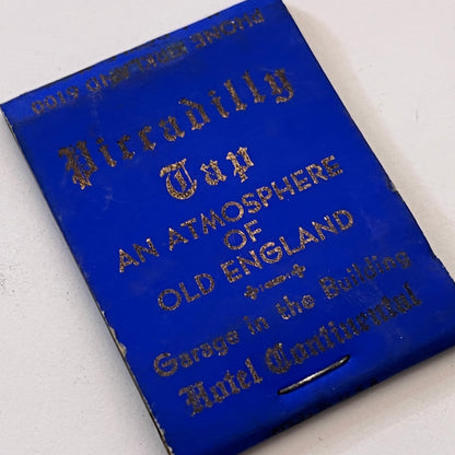 Hotel Continental Cambridge Piccadilly Tap Vintage Matchbook Cover TB8-MB3-2