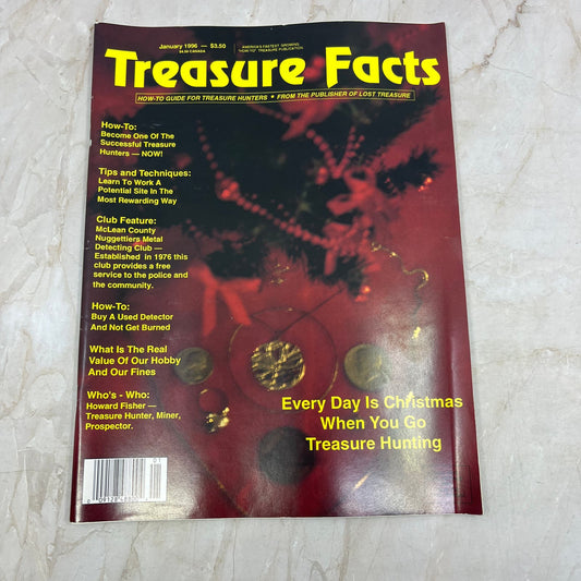 1996 Jan - Treasure Facts Magazine - Treasure Hunting Gold Metal Detecting M17