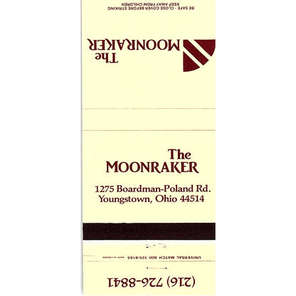 The Moonraker Youngstown Ohio Vintage Matchbook TB6-MB2-7