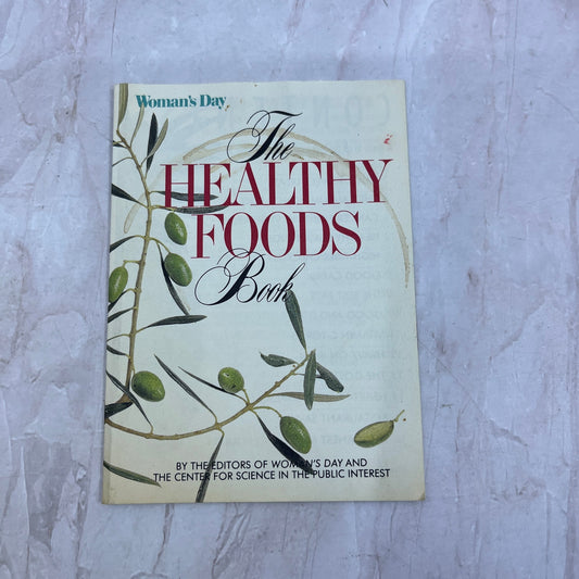 1987 Woman's Day the Healthy Foods Book Booklet for Dieting TG7-EK