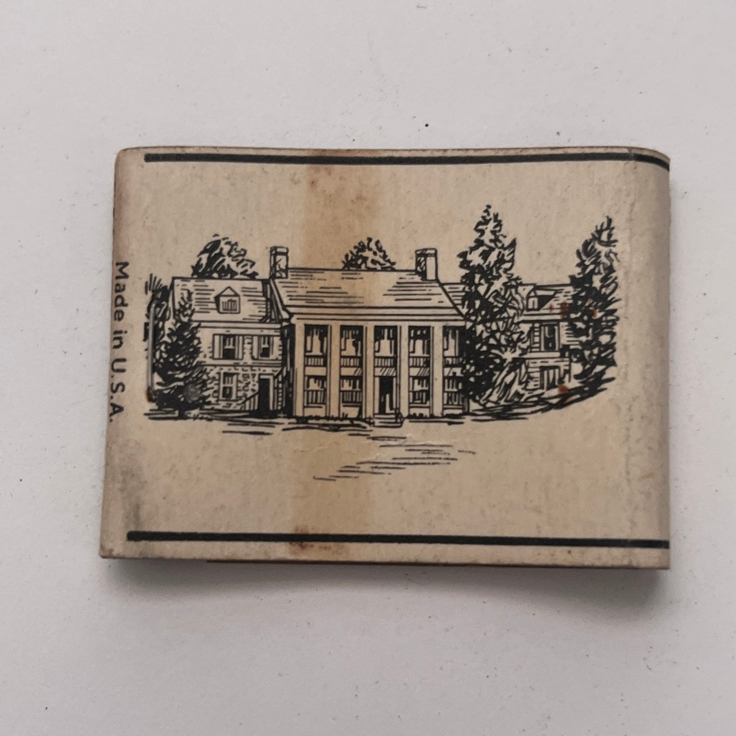 The Outing Club House at Dartmouth Vintage Matchbook Cover TB8-MB-2