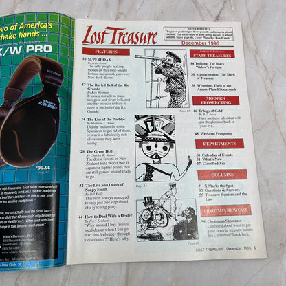 1995 Dec - Lost Treasure Magazine - Treasure Hunting Gold Prospecting M14