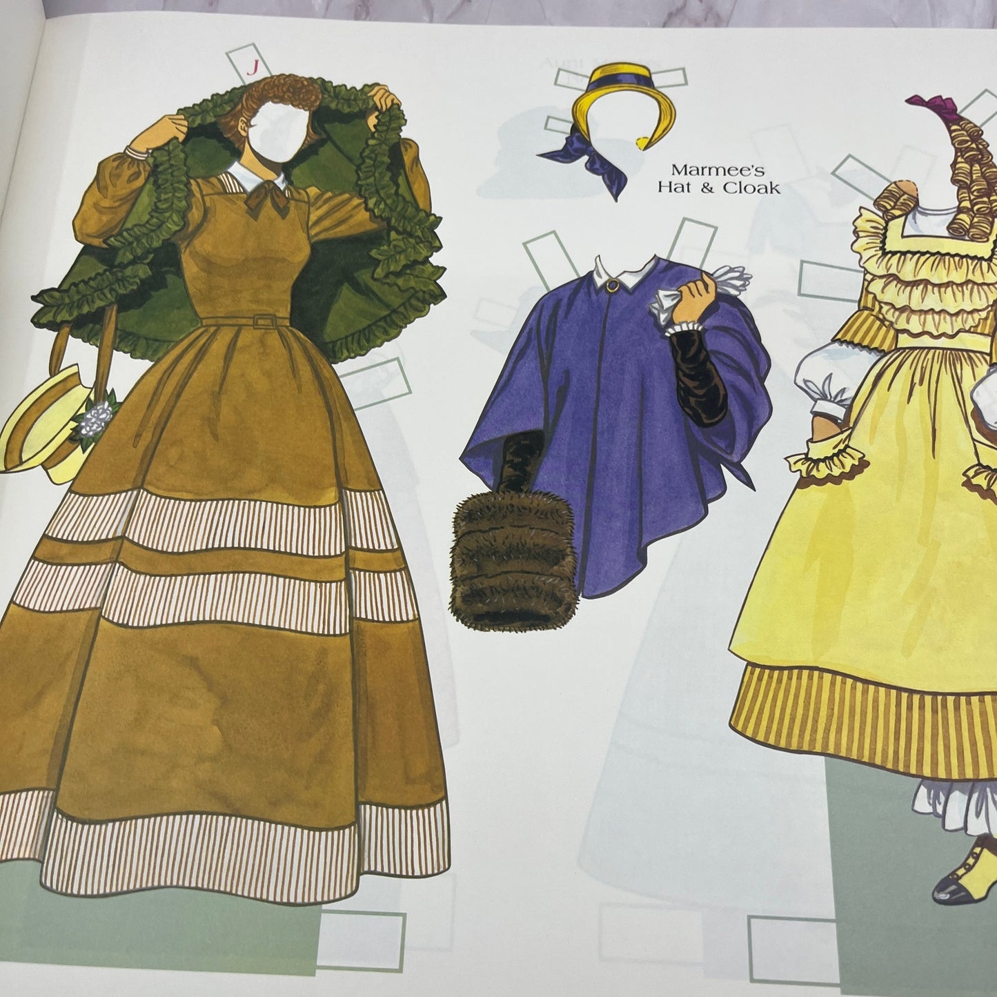 1996 Little Women Paper Dolls Book by Tom Tierney Complete FL1