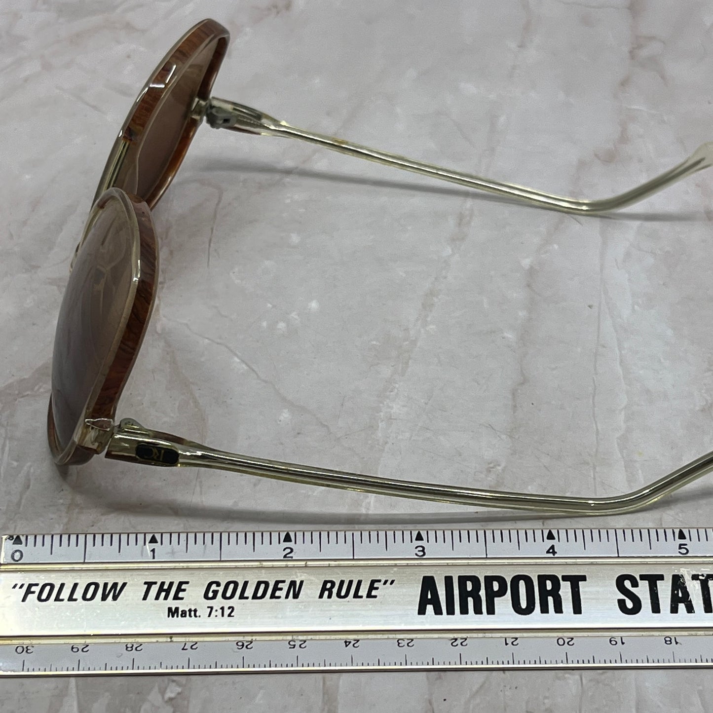 Vintage Roberto Carrenza Entrepreneur Aviator Sunglasses Eyeglasses TG7-G2-2