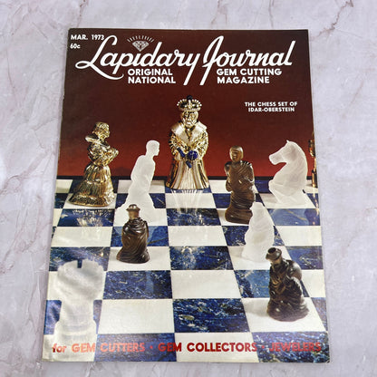 The Chess Set of Idar-Oberstein - Lapidary Journal Magazine - Mar 1973 M27