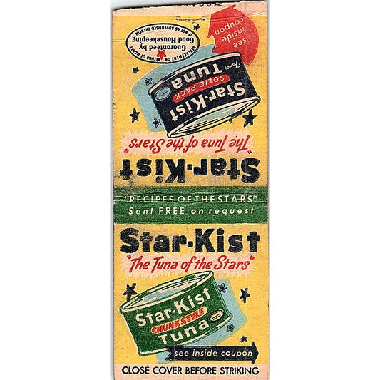 Starkist Tuna Of the Stars Vintage Matchbook Cover SC7-Y8