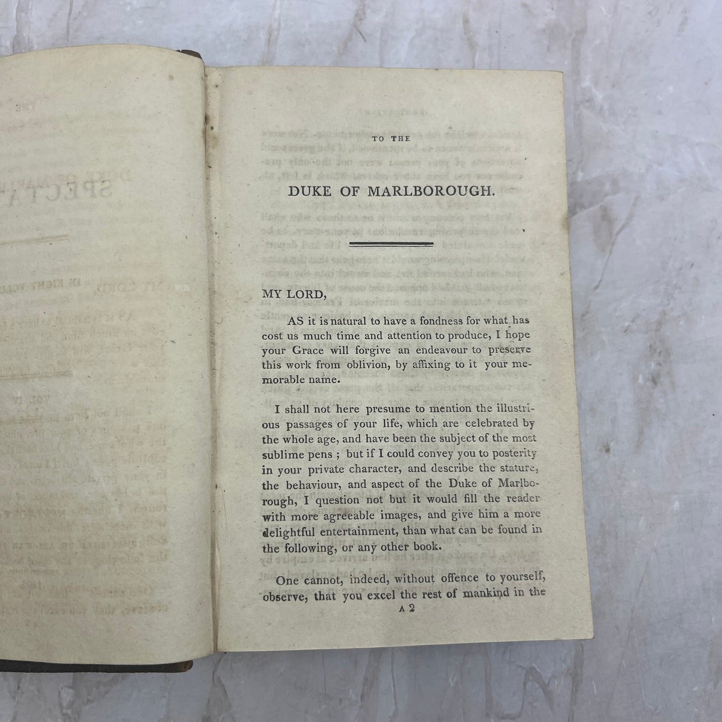 1803 The Spectator Volume 4 Abraham C. Stansbury TG8-B3