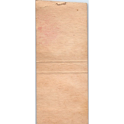 Wisconsin Council of the Blind Vintage Matchbook Cover SD4-Y9