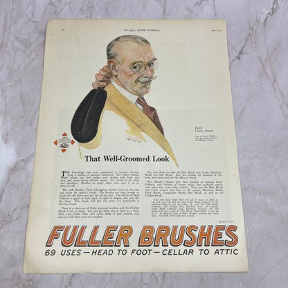 Fuller Brushes Head to Foot, Cellar to Attic Hartford CT 1924 Magazine Ad FL6-11