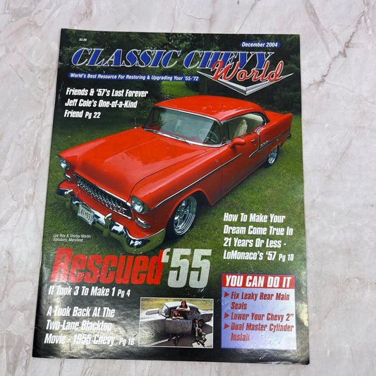 Rescued '55 Ley Roy Martin MD - Classic Chevy World Magazine - Dec 2004 M29