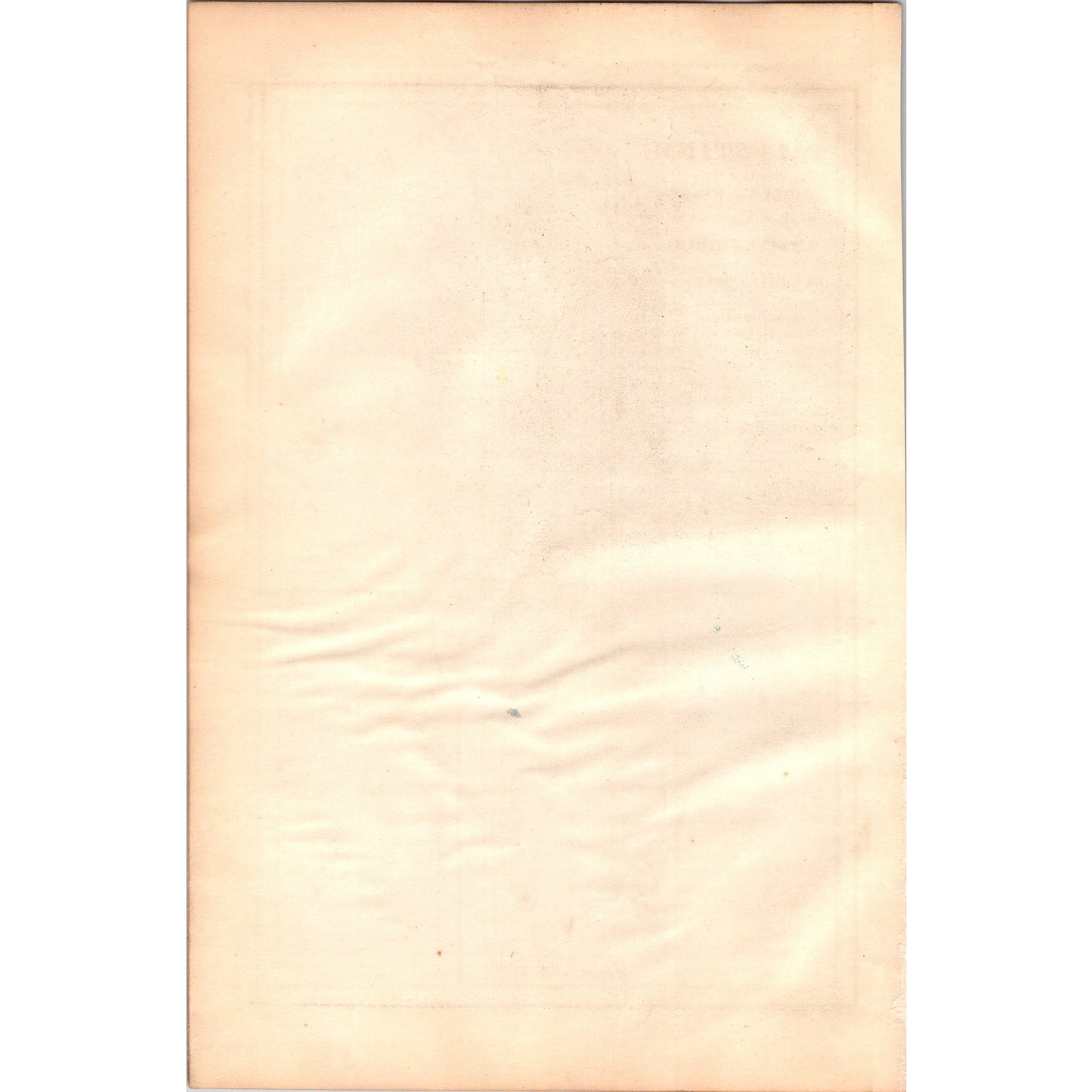 1864 Original Map of Palestine Under the Judges and Kings Tinted Engraving AJ6-2