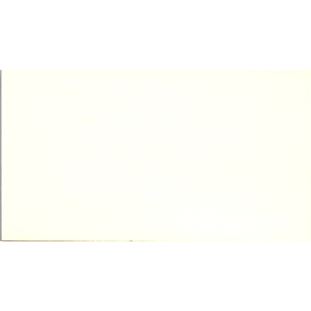 Merrill Lynch Thomas W. Hughes Houston Texas Vintage Business Card Sb4-B1