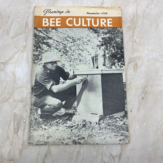 1968 Nov Gleanings in Bee Culture Magazine Bees Beekeeping Honey TD7