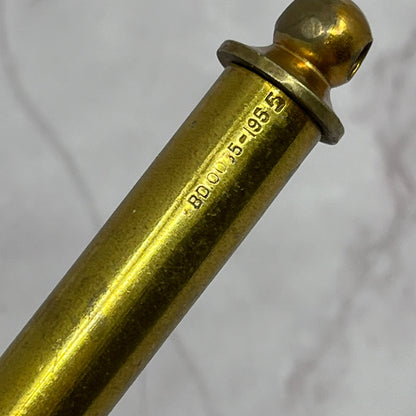 1955 Brass Resilient Shenstone 20lbs England Hanging Spring Scale SC1