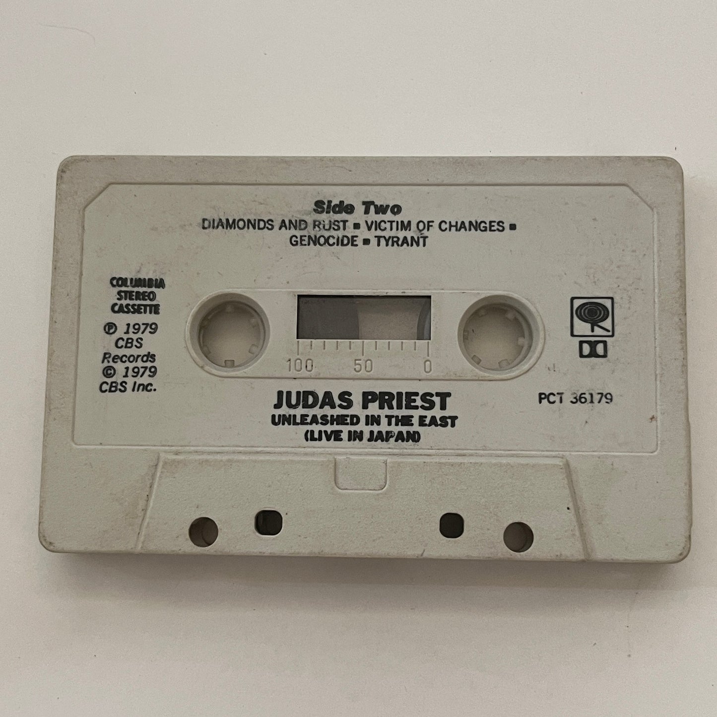 Judas Priest - Unleashed in the East Live in Japan Cassette Tape TB6-OT2