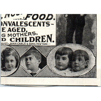 William Evarts Benjamin Americana NY c1890 Victorian Ad AE8-CH9