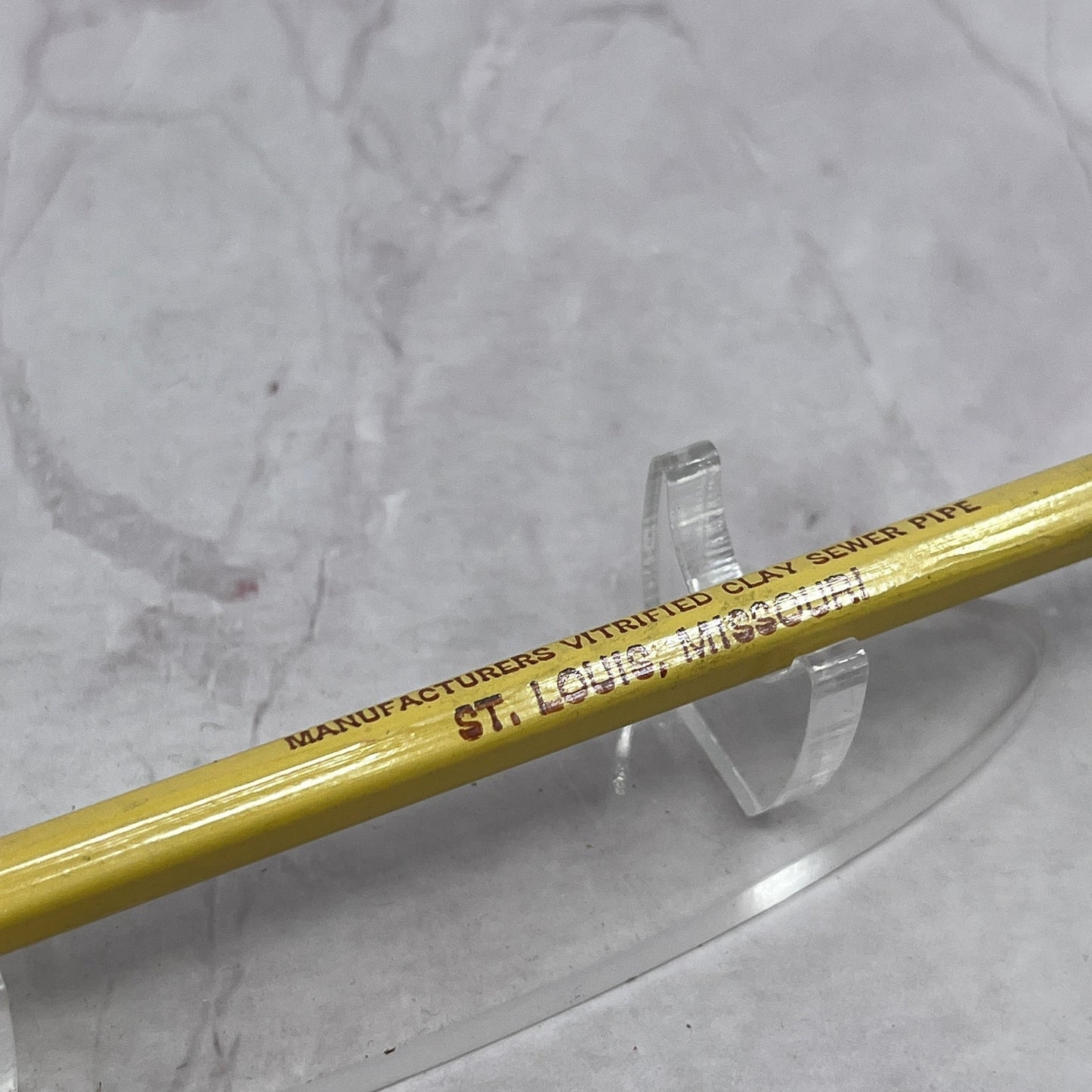 Vintage Blackmer & Post Pipe Co Clay Sewer Pipe St. Louis MO Pencil TC5-PN2