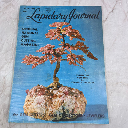 Tourmaline Gem Tree Edward Swoboda - Lapidary Journal Magazine - Nov 1970 M22