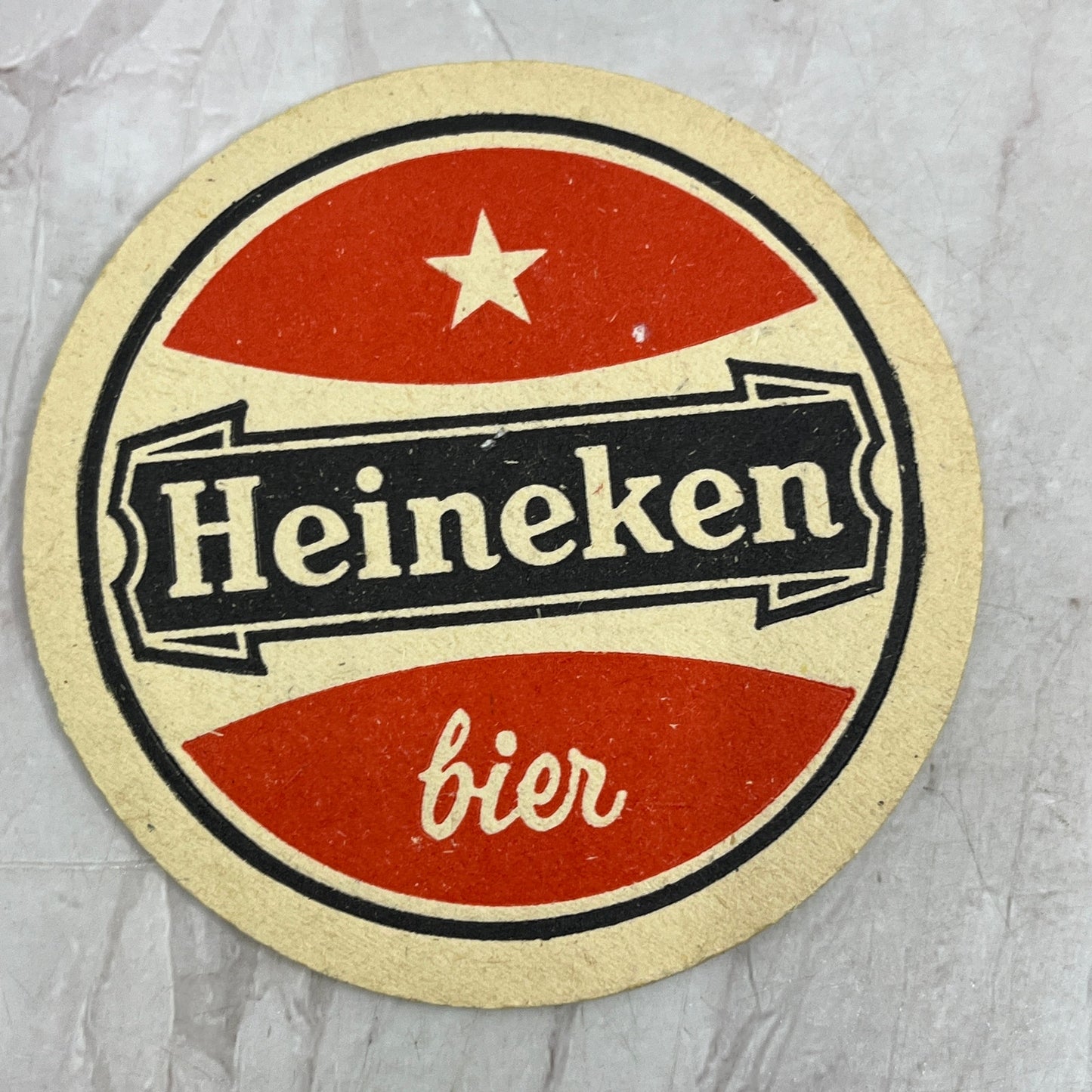 Vintage Heineken Bier German Beer Coaster TJ5-CO1