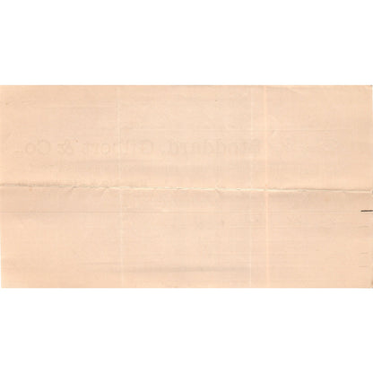 1898 Stoddard, Gilbert & Co Grocers New Haven CT Receipt Letterhead D24