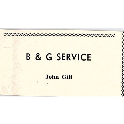 M.E. Calhoun Electric Co, B&G Service John Gill - Taft CA 1965 Ad AF8-S25