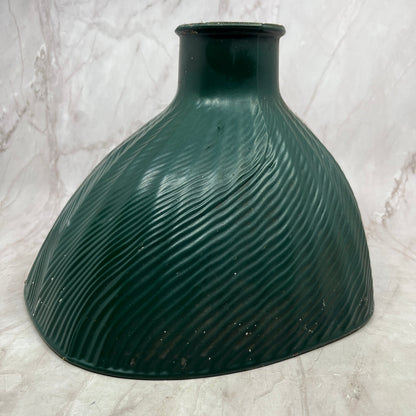 Antique X-Ray Trademark Mercury Glass Light Shade No 610 Jupiter