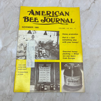 1985 Nov American Bee Journal Magazine Bees Beekeeping Honey M8