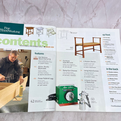 Perfect Glue-Ups - Dec 2007 No 194 - Taunton's Fine Woodworking Magazine M36
