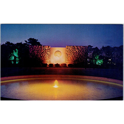 President John F. Kennedy Memorial Hyannisport MA Vintage Postcard PC17