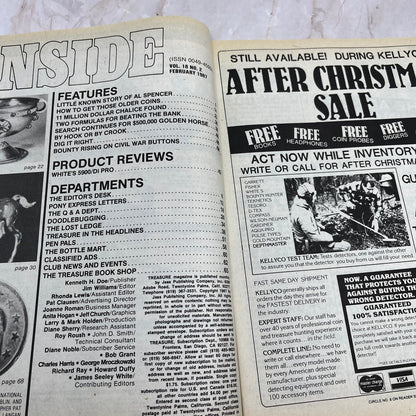 1987 Feb - Treasure Magazine - Treasure Hunting Prospecting Metal Detecting M11