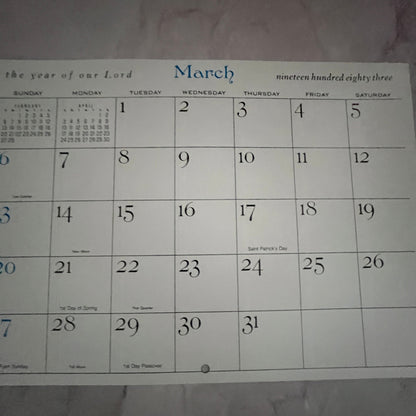 1983 Genesis 9:13 Rainbow Scene Scene 7x10" Art Print V23