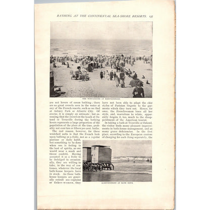 Bathing at Continental Sea-Shore Resorts J, Howe Adams 7 Page 1985 Article AH6-7