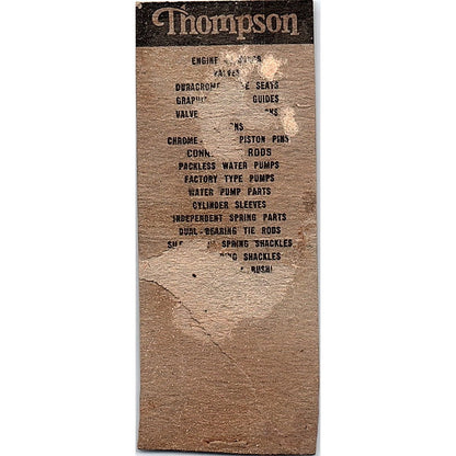 Lowater Service Chippewa Falls WI Vintage Matchbook Cover SE5-Y1