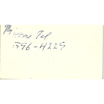 Robison, Hill & Price Robert D Price CPA Artesia CA Vintage Business Card SD9-B1