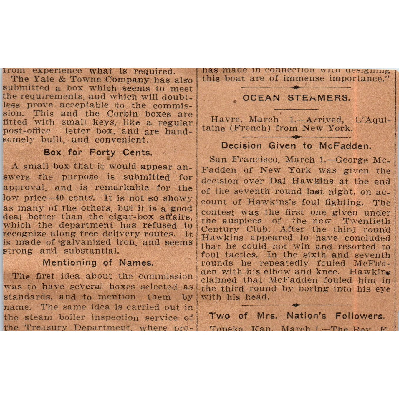 The Mellen & Hewes Co Barstow Ranges Stoves Hartford 1901 Newspaper Ad AD8-H2
