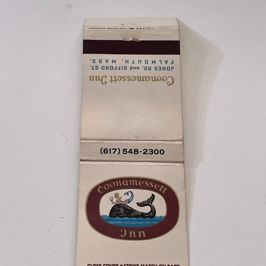 Coonamessett Inn Falmouth MA Vintage Matchbook Cover TB6-MB1-11