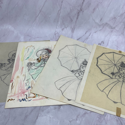 1940s Lot of Art Student Sketch & Studies Winifred Schutsky Pratt Institute TC5