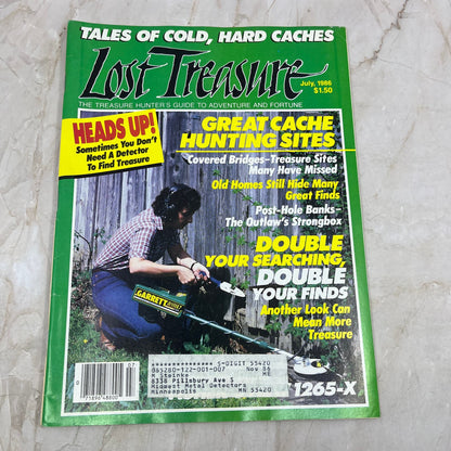 1986 July - Lost Treasure Magazine - Treasure Hunting Gold Prospecting M15