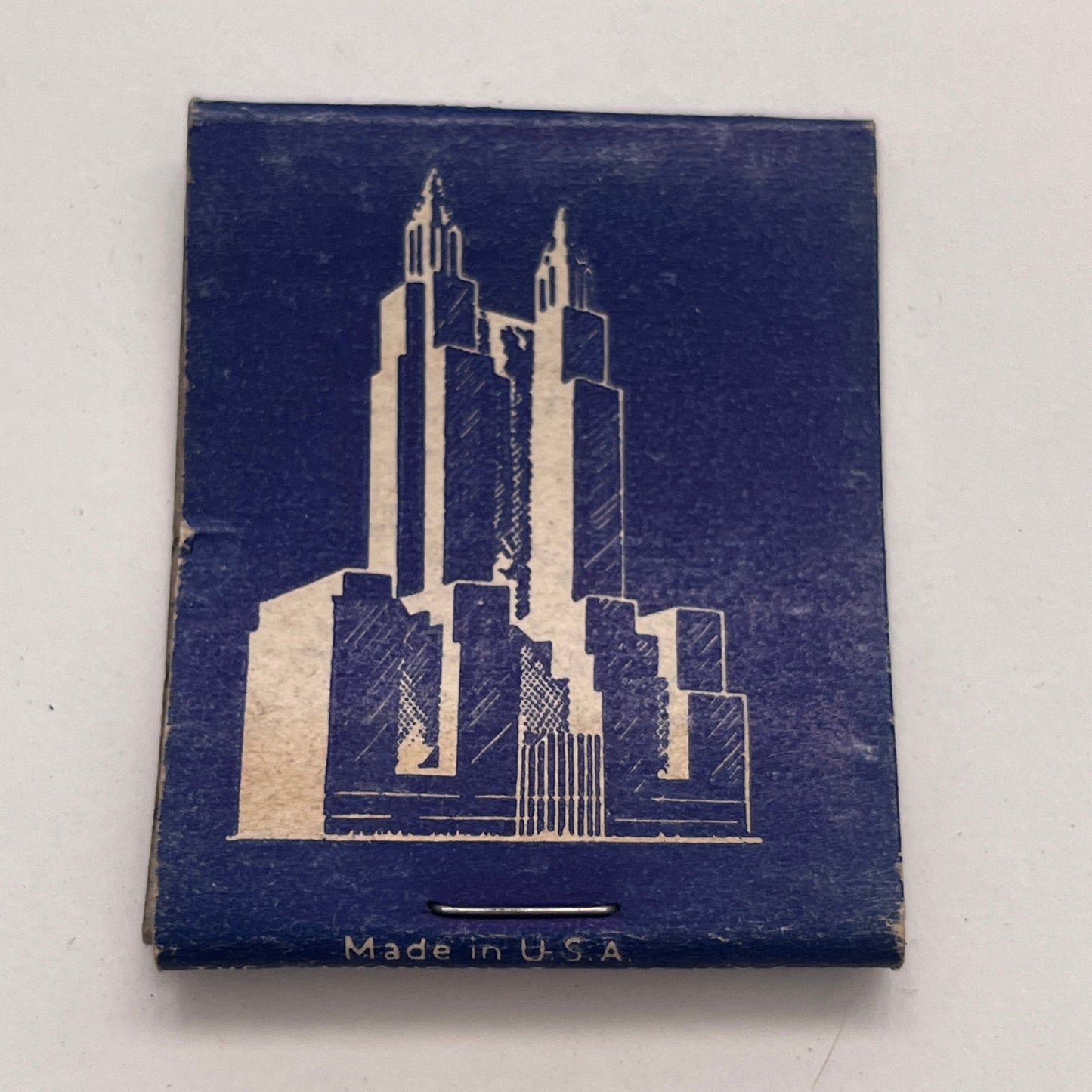 The Waldorf Astoria Hotel NY Vintage Matchbook Cover TB8-MB-7