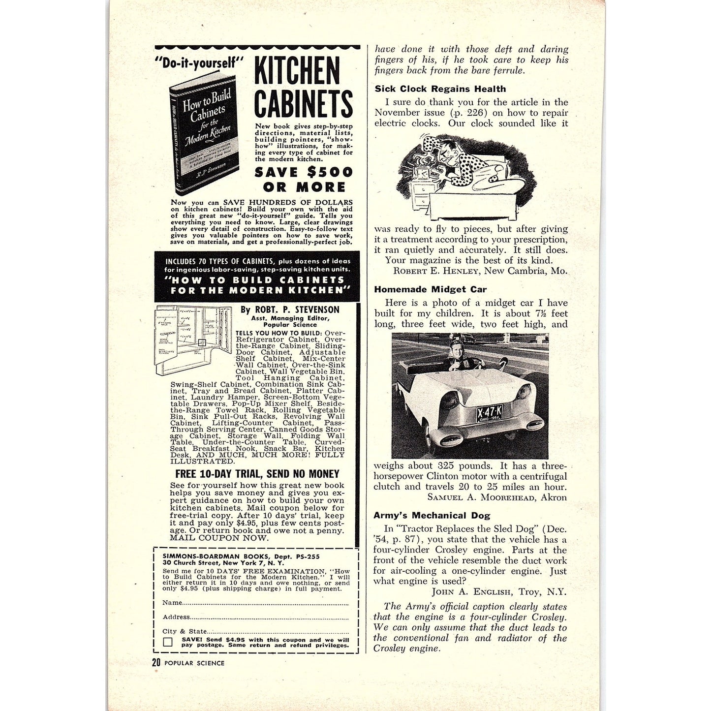 Coyne Electrical and Television-Radio School Chicago B.W. Cooke 1955 Ad AG1-7