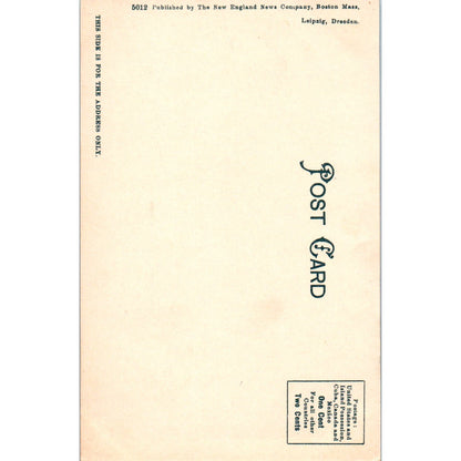 c1905 Bunker Hill Monument Charlestown MA Original Postcard PC9