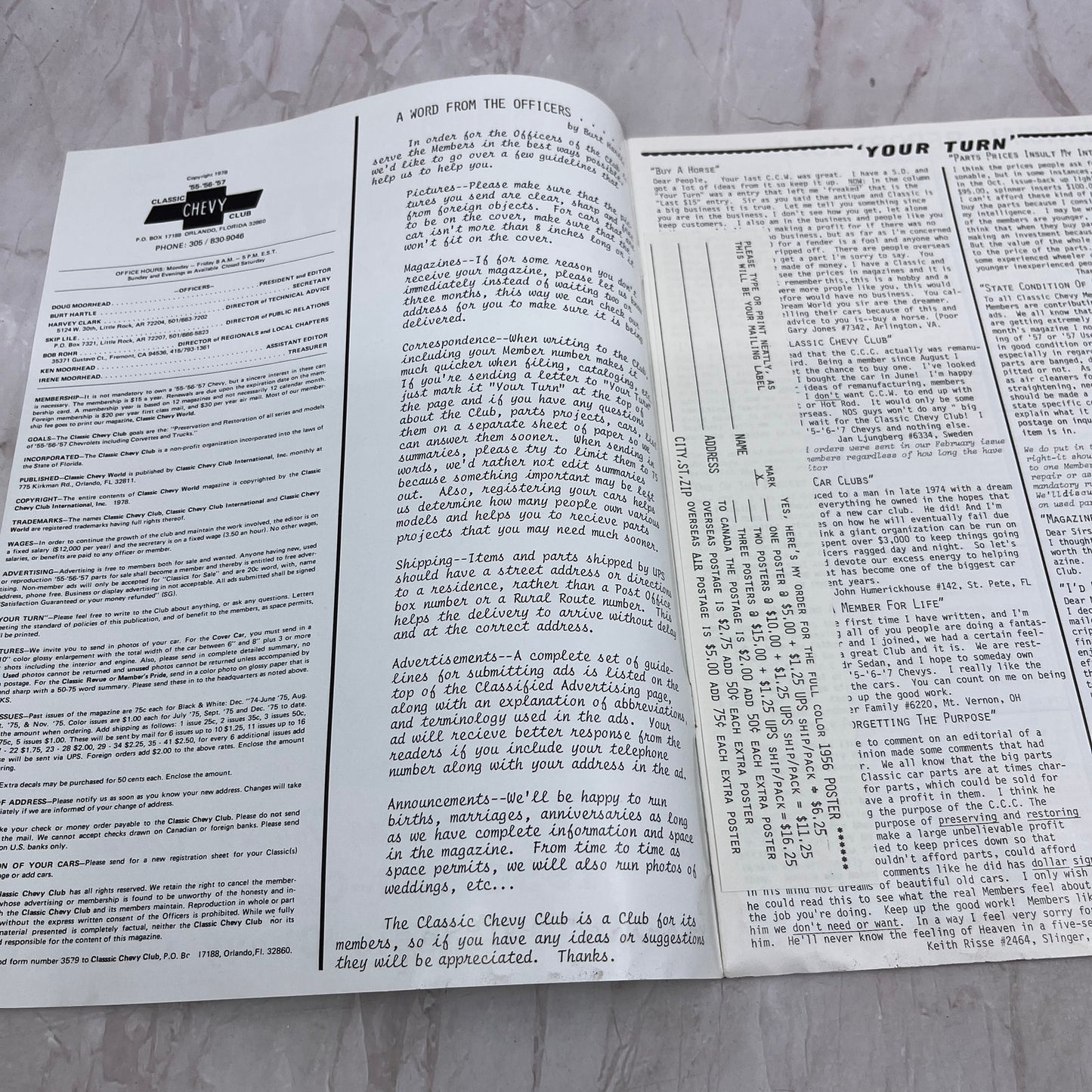 Finishing Touches -Clocks - '55, '56, '57 Classic Chevy World - Mar 1978 M30