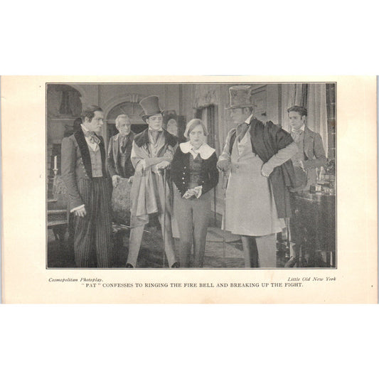 "Pat" Confesses to Ringing The Bell 1923 Little Old New York Photo Still AE5-PP