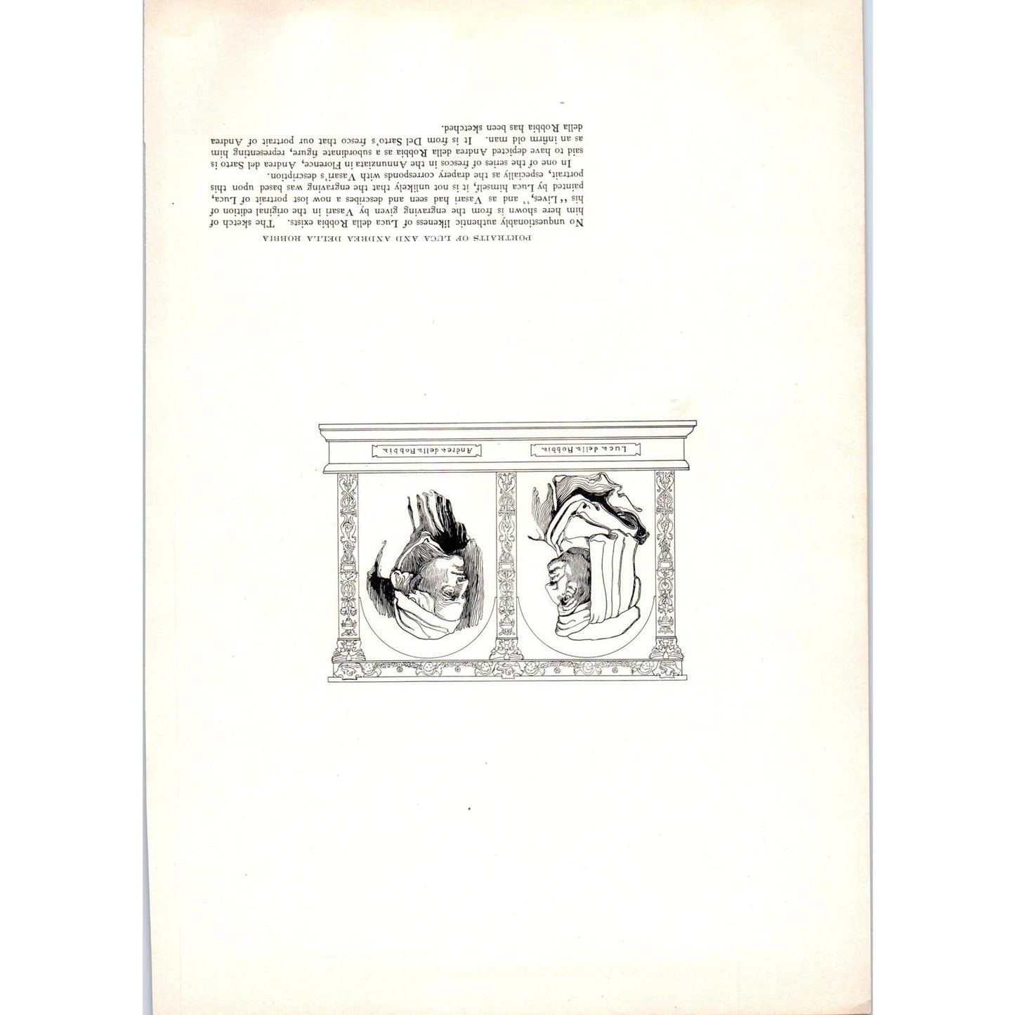 Madonna and Child With Saints - Andrea Della Robbia c1905 Art Print D12