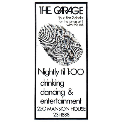 The Garage Nightclub Mansion House St. Louis 1971 Magazine Ad AD8-H4