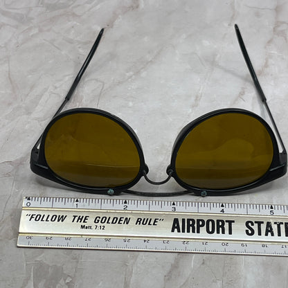 Vintage Eagle Eyes Aviator Sunglasses Amber Lenses Fishing Tactical TG7-G2-5