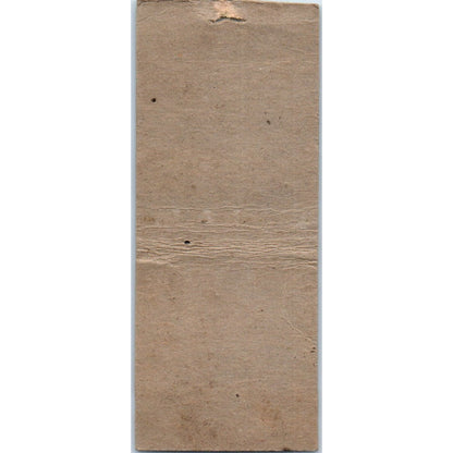 Pastime Club Marmarth North Dakota Winnie & Speck Vtg Matchbook Cover SD2-Y15
