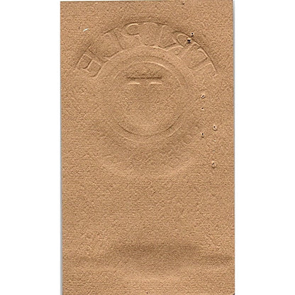 Triple T Construction Company Wichita Falls TX Vintage Business Card SD9-B3