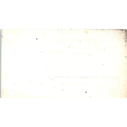 Lou's Stationers Inc Lou Ozan Long Beach CA Vintage Business Card SE3-B3