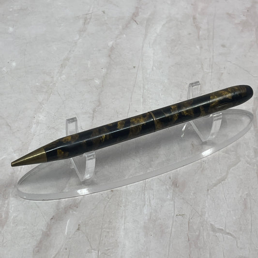 Celluloid Brown Marbled Vintage Mechanical Pencil SB8-Y2